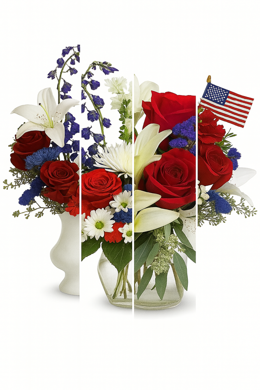 Patriotic Florist’s Choice